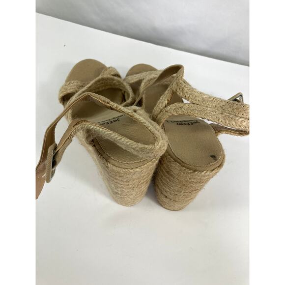 Jeffrey Campbell Sofia Woven Platform Wedge Sandals 41 / 10 - Picture 5 of 7